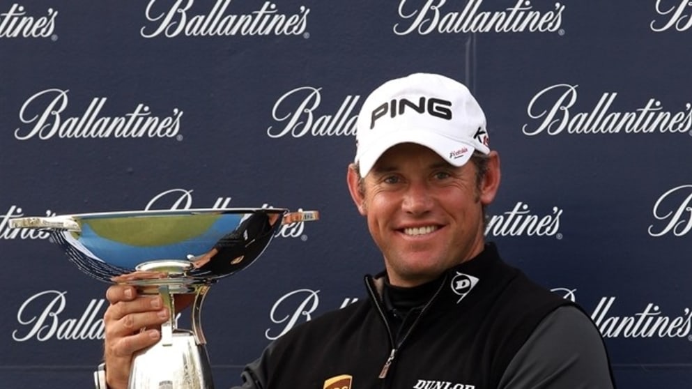 Lee Westwood - 2011 Ballantine's Champion