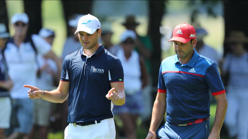 Martin Kaymer and Sergio Garcia