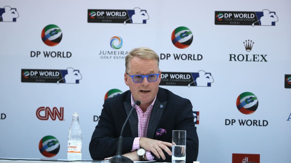 Keith Pelley, Chief Executive of The European Tour