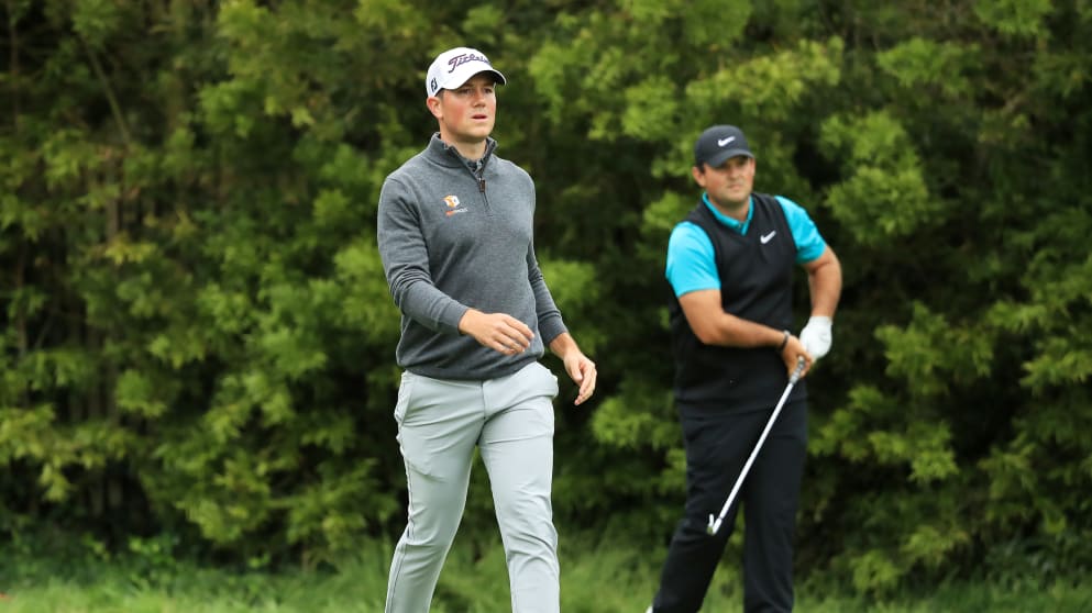 Rhys Enoch and Patrick Reed
