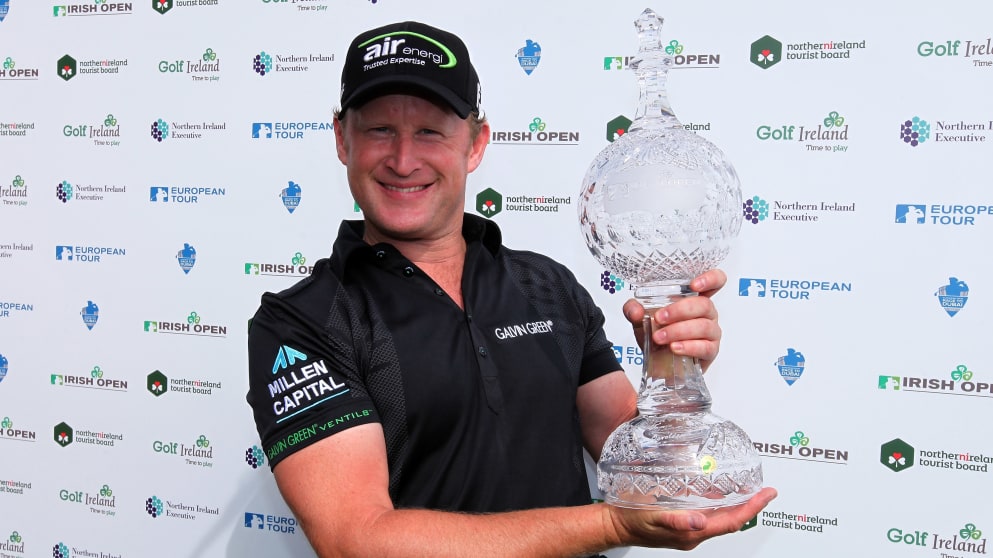 2012 Irish Open Champion Jamie Donaldson
