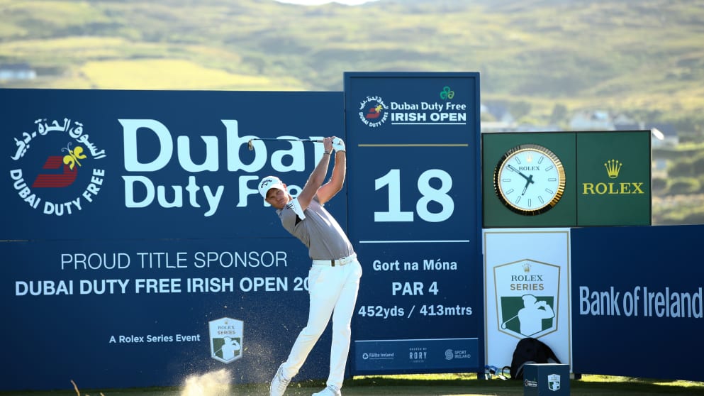 Danny Willett during day one of the Dubai Duty Free Irish Open