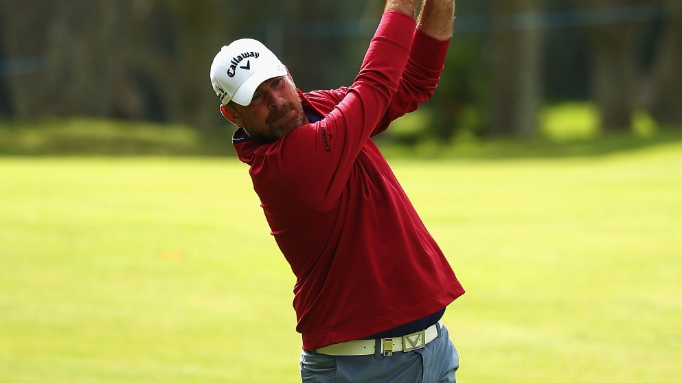 Thomas Bjørn during the 2016 Open de Espana Pro-Am