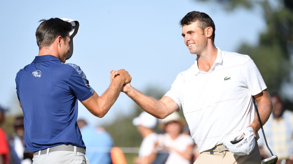 Guido Migliozzi and Adri Arnaus