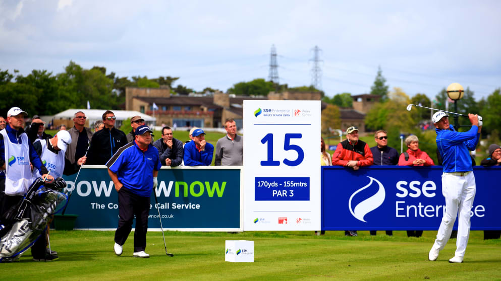 Peter Fowler and Ian Woosnam