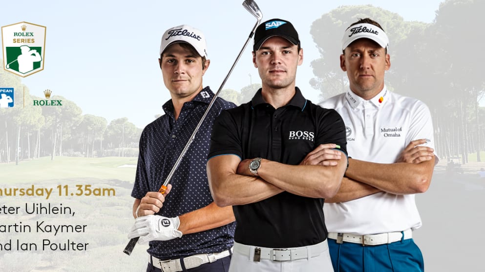Kaymer, Poulter, Uihlein