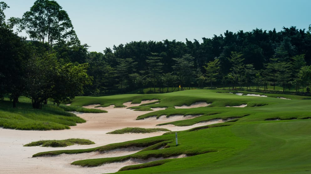 The fourth hole at Foshan GC (pic by Rchard Castka)