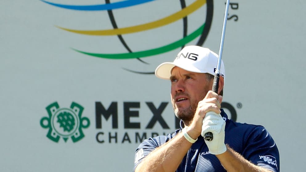 Lee Westwood prepares for the WGC-Mexico Championship
