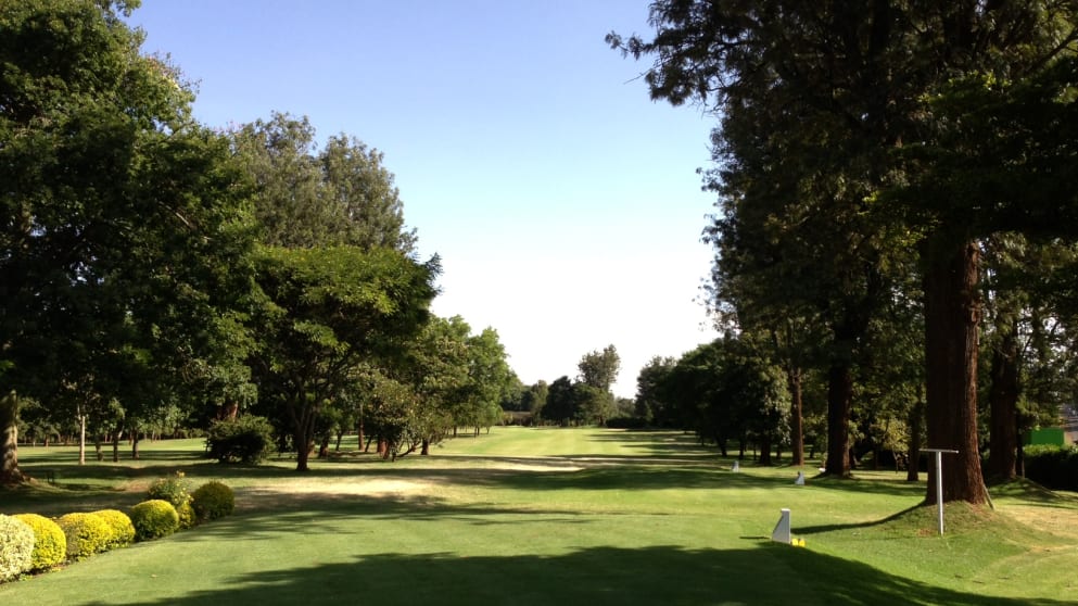 The view from the first tee at Karen Country Club