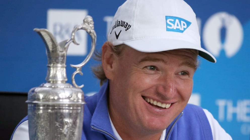 Open Champion Ernie Els 