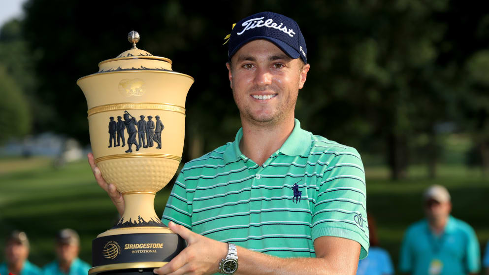 Justin Thomas - the 2018 WGC-Bridgestone Invitational Champion