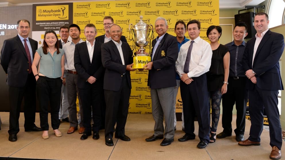 Launch of 2013 Maybank Malaysian Open at Kuala Lumpur G&CC