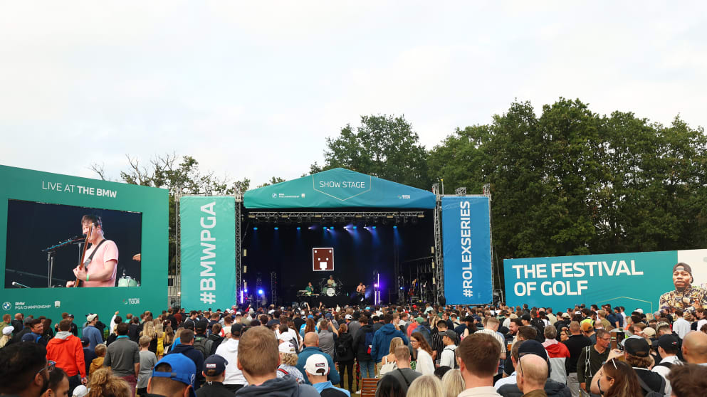 BMW PGA Show Stage