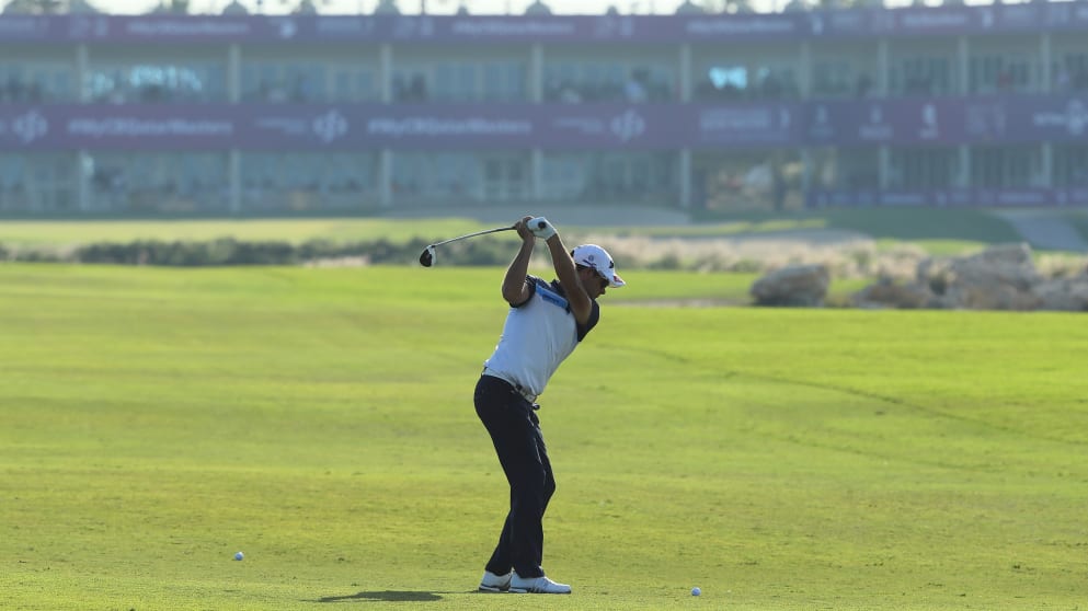 Jaco Van Zyl at Doha GC