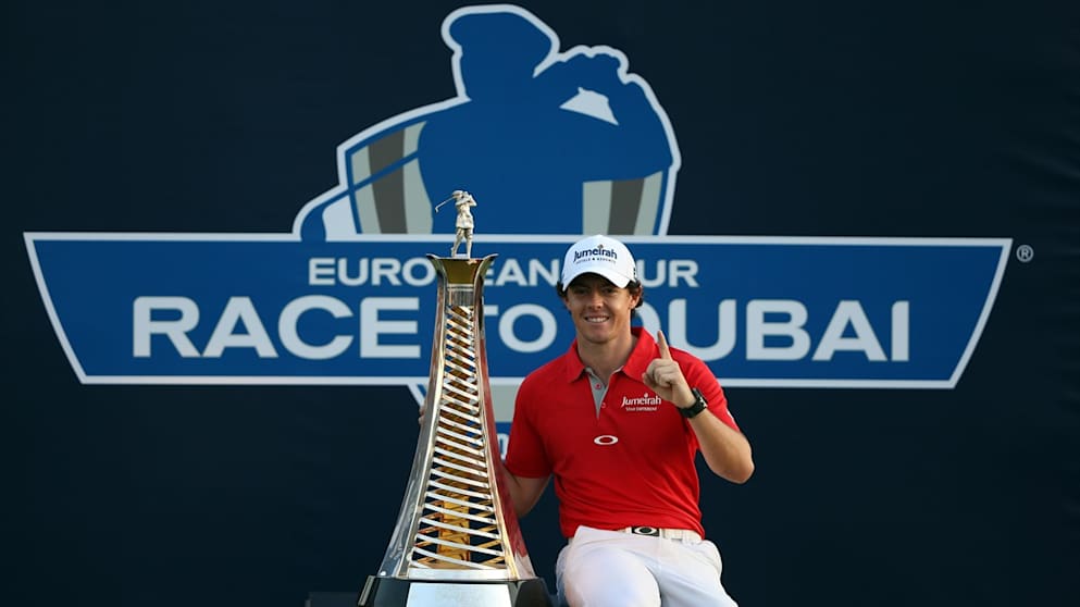 Rory McIlroy - Race to Dubai champion
