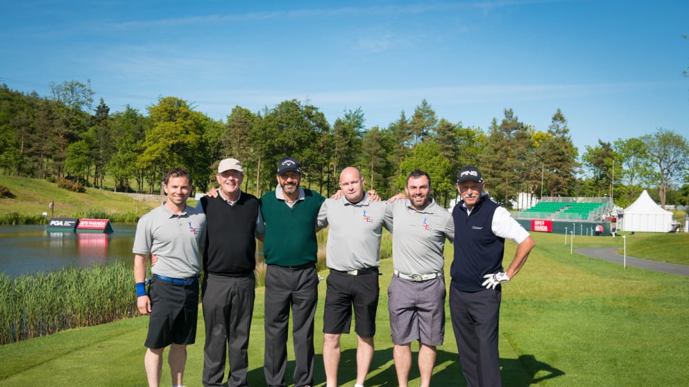 L-R: Paul Swain, Carl Mason, Santiago Luna, Derek McDonald, Jason Wilkes, Mark James 