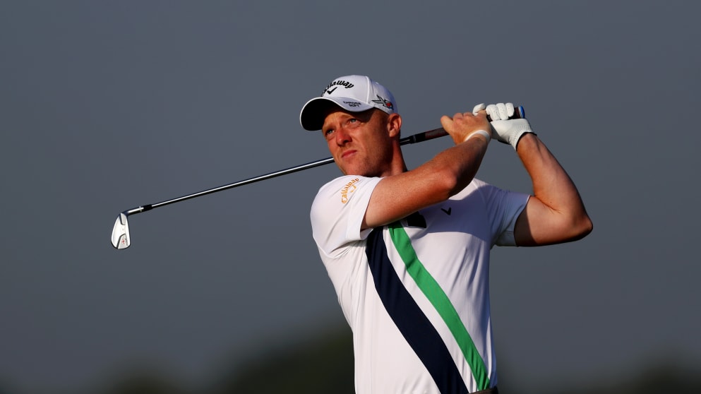 David Horsey during the first round of the 2016 KLM Open