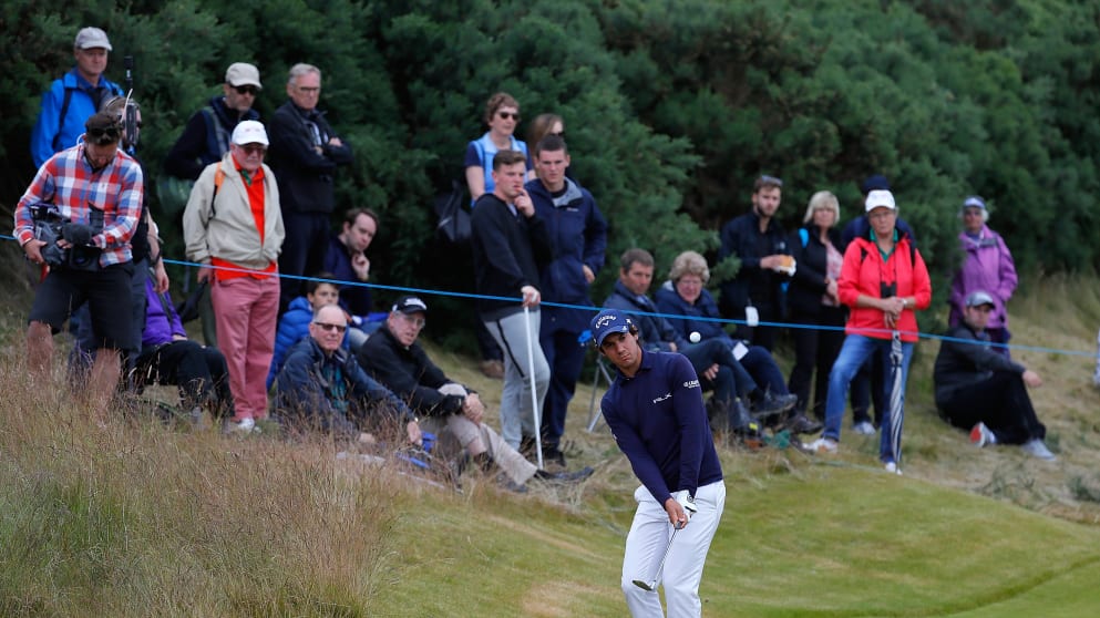 Matteo Manassero - showing some strong form in Scotland at the Aberdeen Asset Management Scottish Open