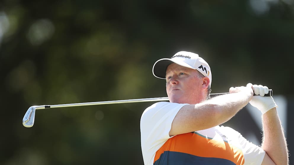 Marcus Fraser at the Australian PGA Championship