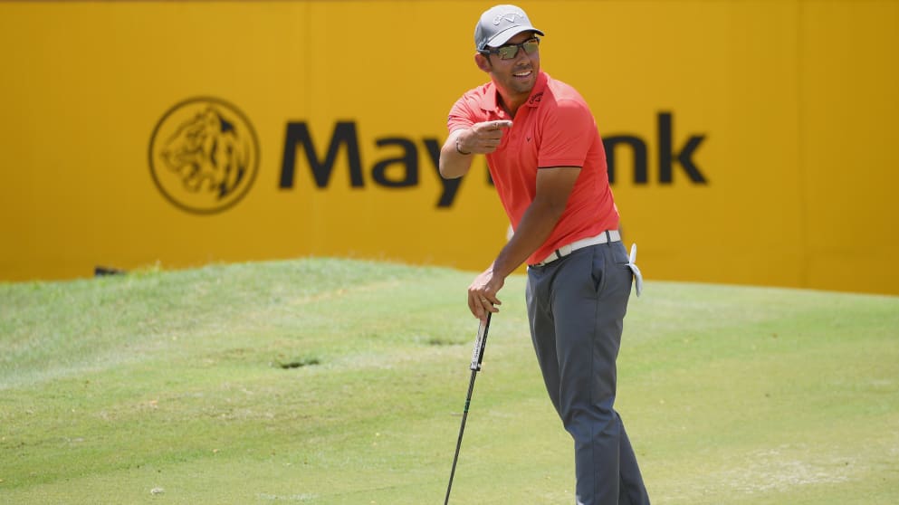 Pablo Larrazabal at the Maybank Championship