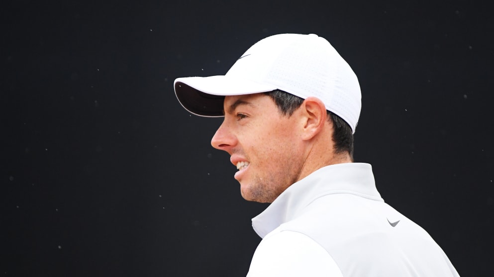 Rory McIlroy at Carnoustie