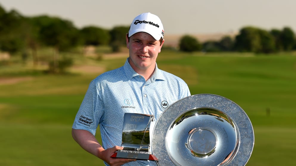 Robert MacIntyre 2019 Sir Henry Cotton Rookie of the Year