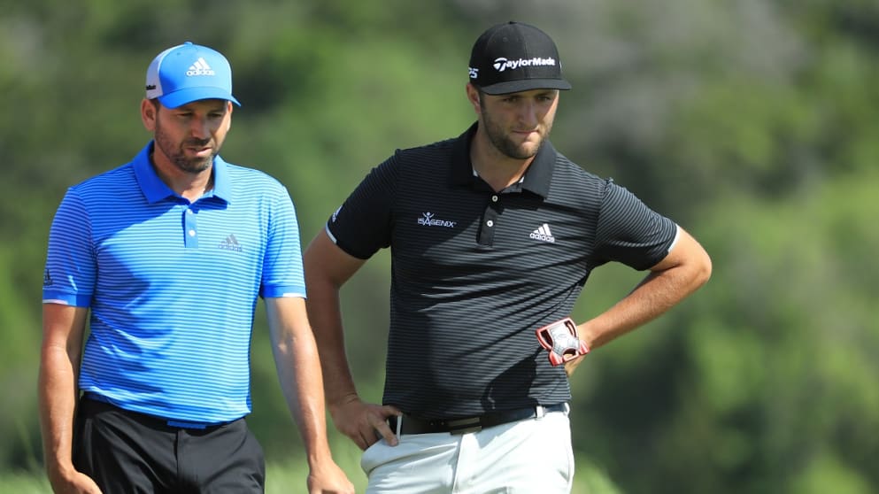 Jon Rahm and Sergio Garcia