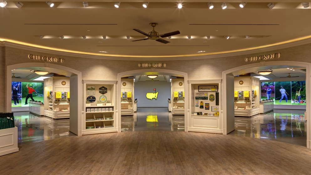 Inside the new Masters Golf Shop