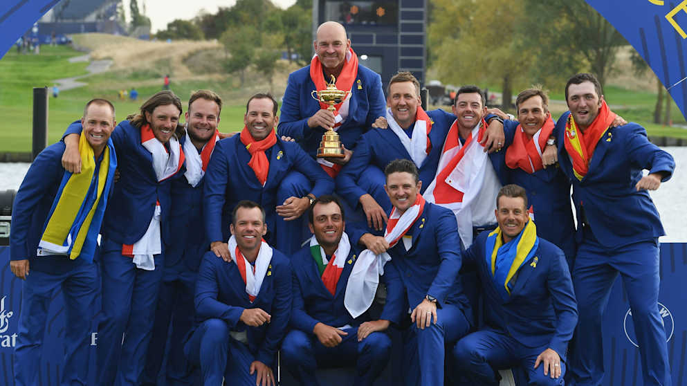 The 2018 European Ryder Cup team
