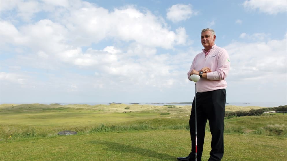 Darren Clarke at Royal Portrush