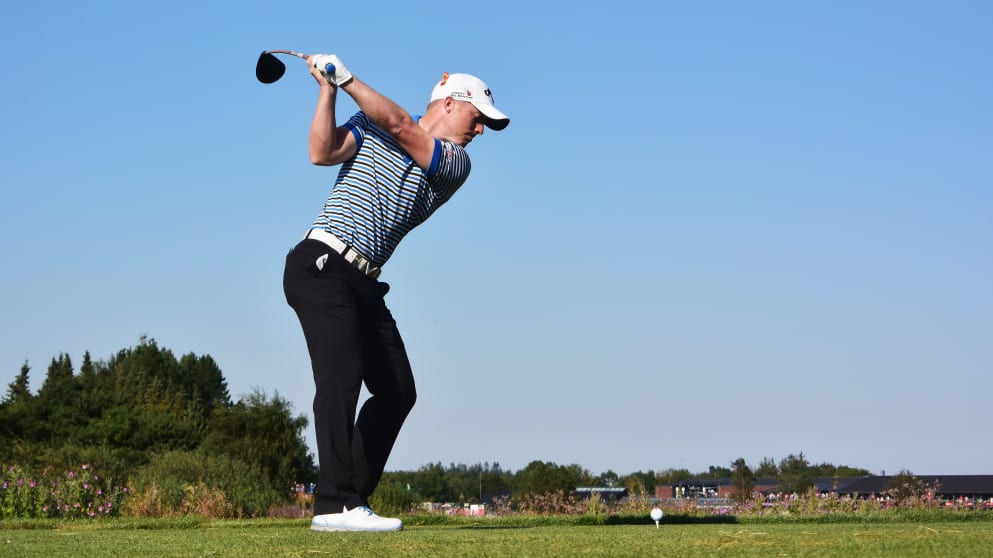 David Horsey - leads going into the final day at the Made in Denmark