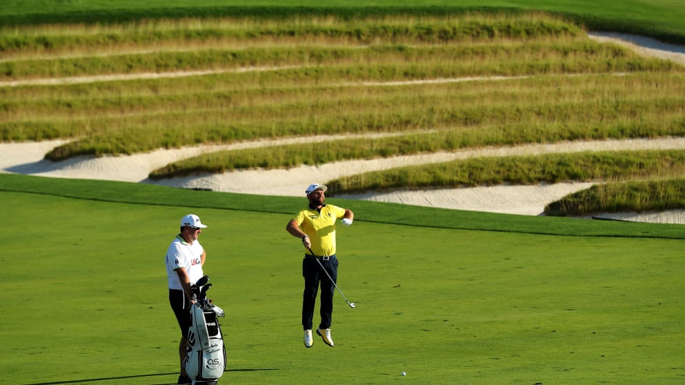 Andy Sullivan on the third on Friday