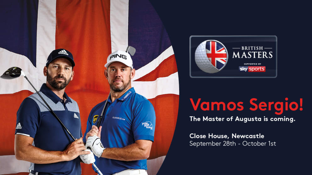 Masterful Garcia to join Westwood at British Masters