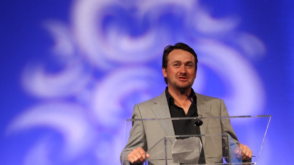 Graeme McDowell (pic courtesy of the Golf Writers Association of America)