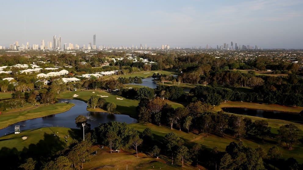 A general view of RACV Royal Pines Resort
