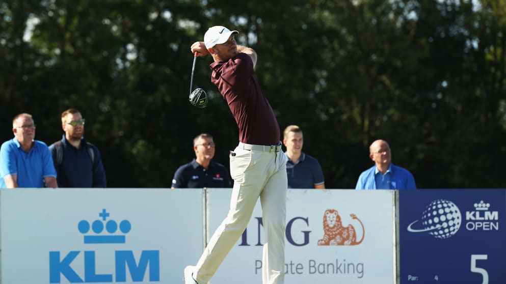 Chris Wood at the KLM Open
