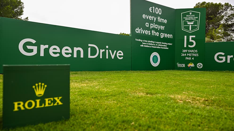 Green Drive - Rolex Challenge Tour Grand Final