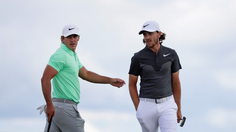Brooks Koepka and Tommy Fleetwood