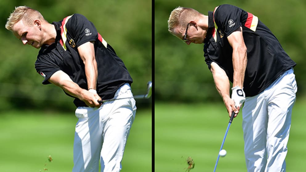 Spot the difference: The Paul twins - Yannik (left) and Jeremy (right)