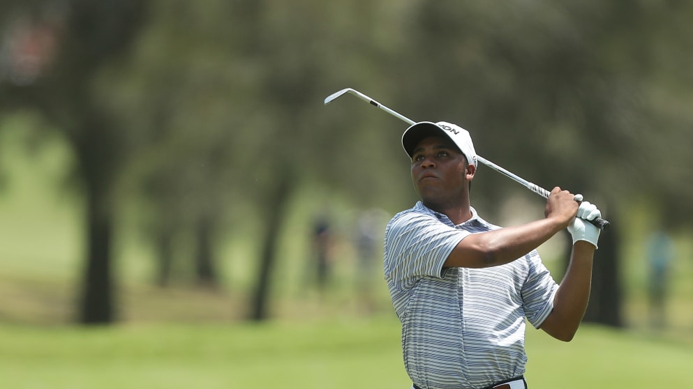 Harold Varner III at the Australian PGA Championship