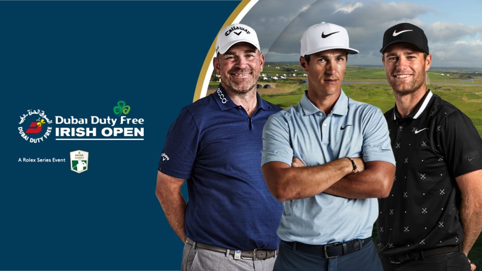 Thomas Bjørn, Thorbjørn Olesen and Lucas Bjerregaard 