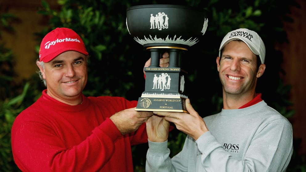 Stephen Dodd and Bradley Dredge