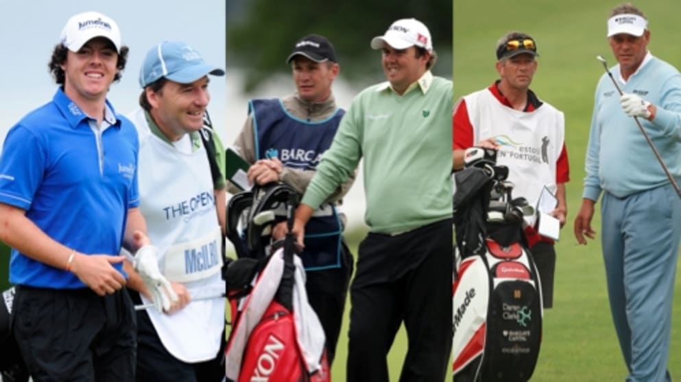 McIlroy, Lowry and Clarke Caddie Montage