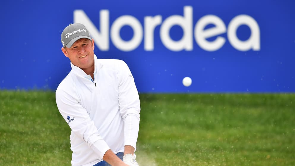 Jamie Donaldson at the Nordea Masters