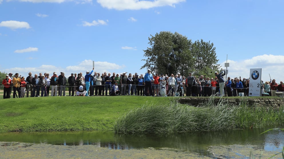 Tommy Fleetwood at the BMW International Open