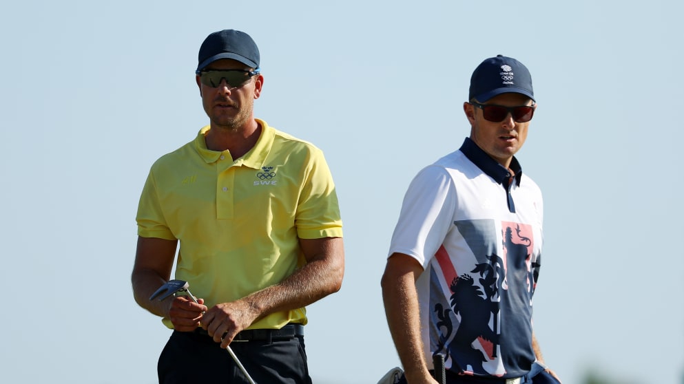 Henrik Stenson and Justin Rose