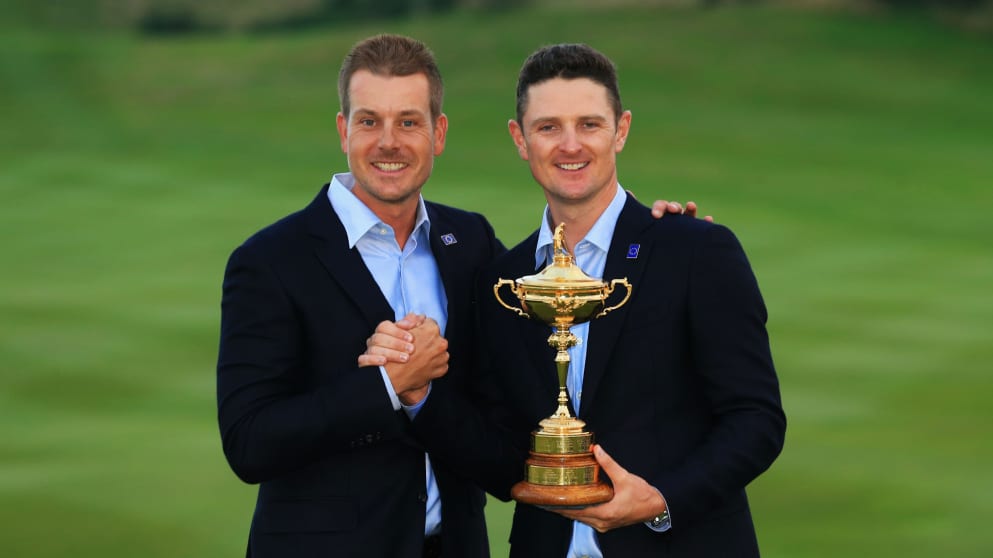 Henrik Stenson and Justin Rose