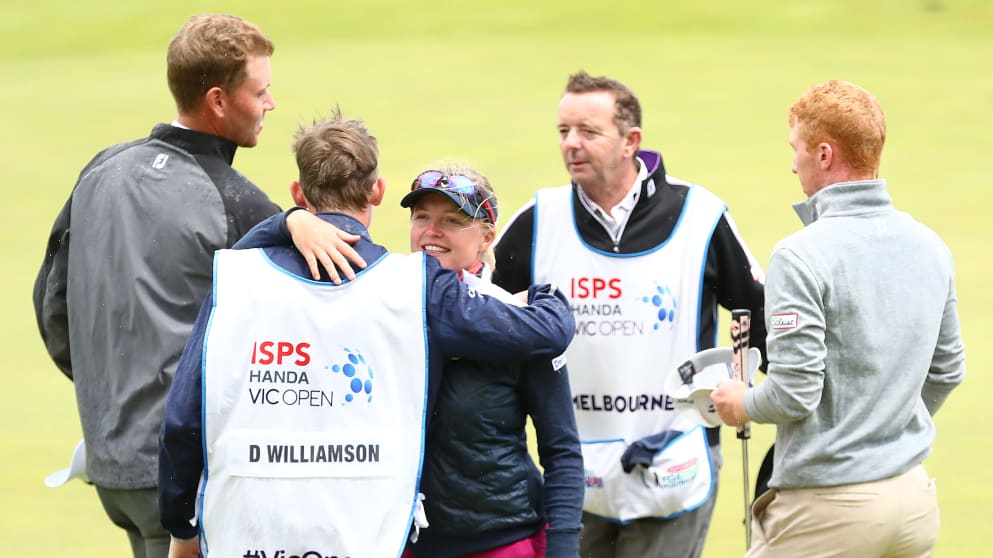 The first ever mixed gender group on the European Tour