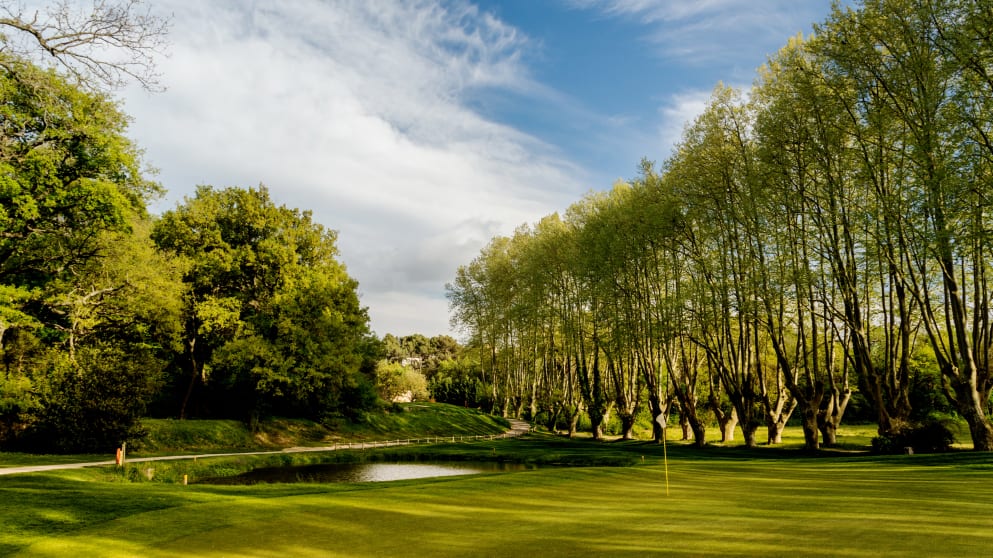 The second hole at Pont Royal