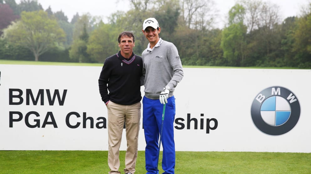 Matteo Manassero and Gianfranco Zola